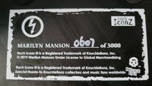 Carica l'immagine nel visualizzatore di Gallery, Marilyn Manson 2019 Knucklebonz Rock Iconz