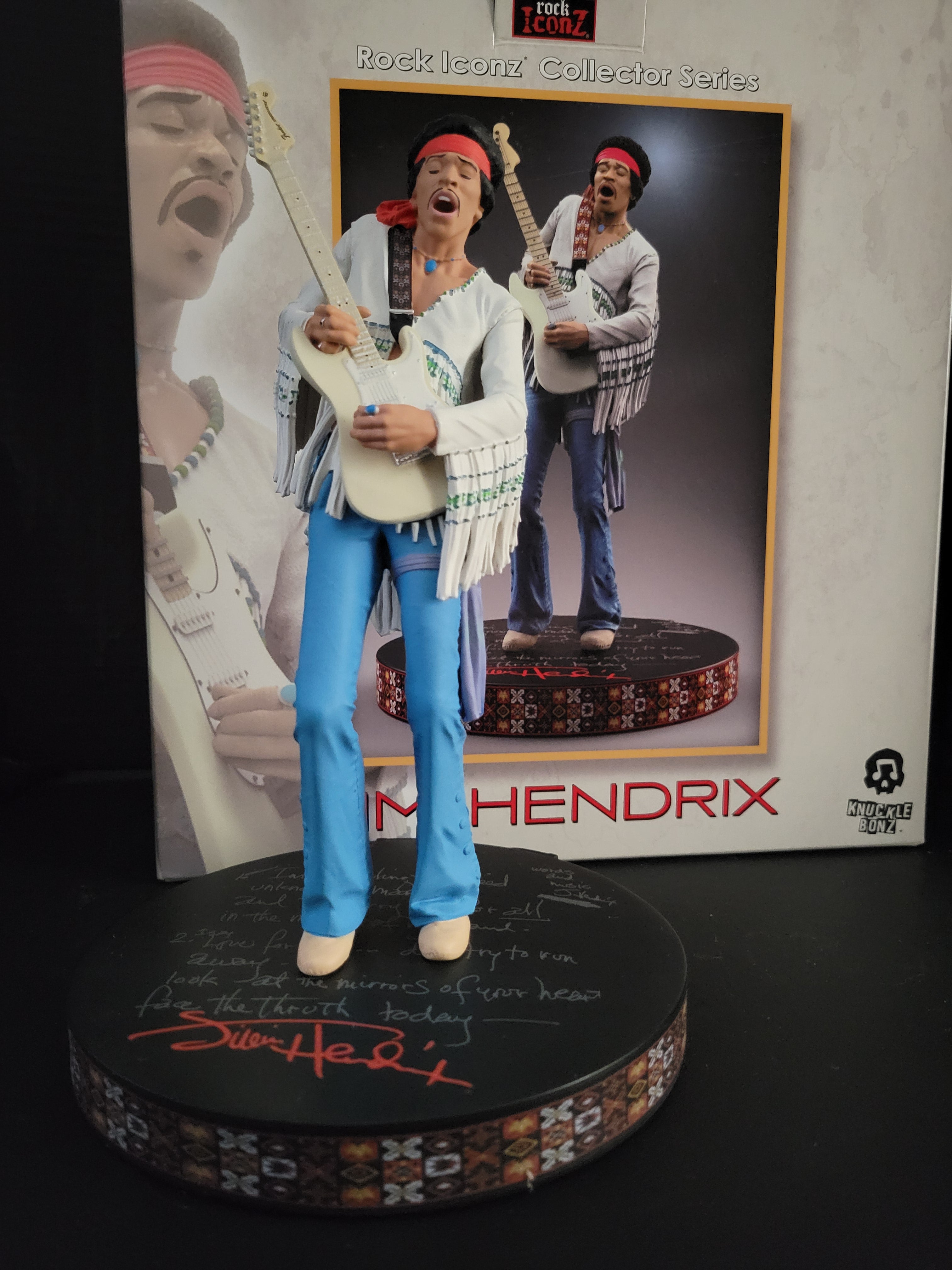 Jimi Hendrix 2022 III Knucklebonz Rock Iconz – Izzy Rock Collectibles