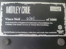 Load image into Gallery viewer, Motley Crue Vince Neil 2018 Knucklebonz Rock Iconz