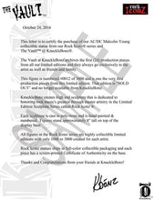 Načíst obrázek do prohlížeče Galerie, AC/DC (ACDC) Malcolm Young 2006 Knucklebonz Rock Iconz