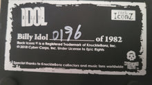 Load image into Gallery viewer, Billy Idol 2018 Knucklebonz Rock Iconz