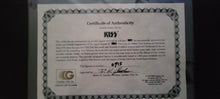 Load image into Gallery viewer, KISS - Gartlan 1997 Certified Signature Statue, personally autographed by all four Kiss members (Only 1000 made)