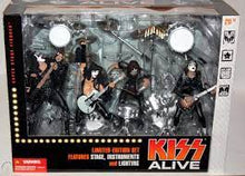 Load image into Gallery viewer, Kiss McFarlane Alive Deluxe Box Set with lighted stage