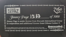 Load image into Gallery viewer, Led Zeppelin Jimmy Page 2007 Knucklebonz Rock Iconz
