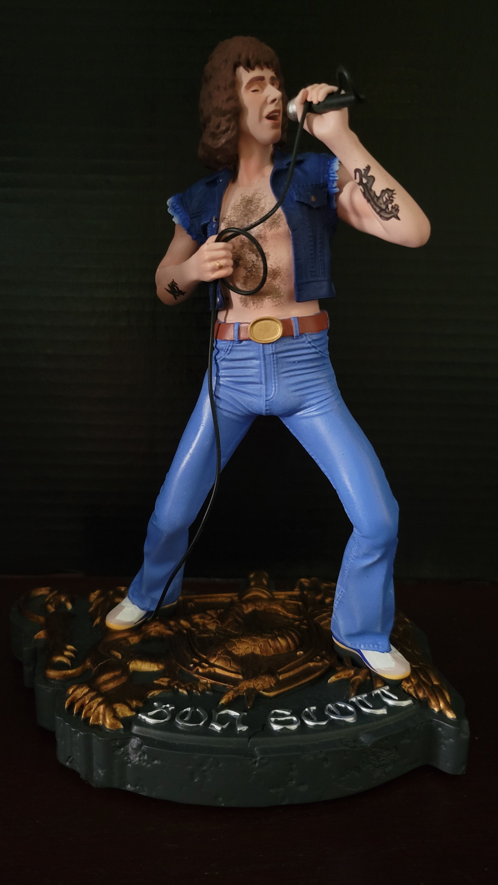 AC/DC (ACDC) Bon Scott 2020 Knucklebonz Rock Iconz – Izzy Rock