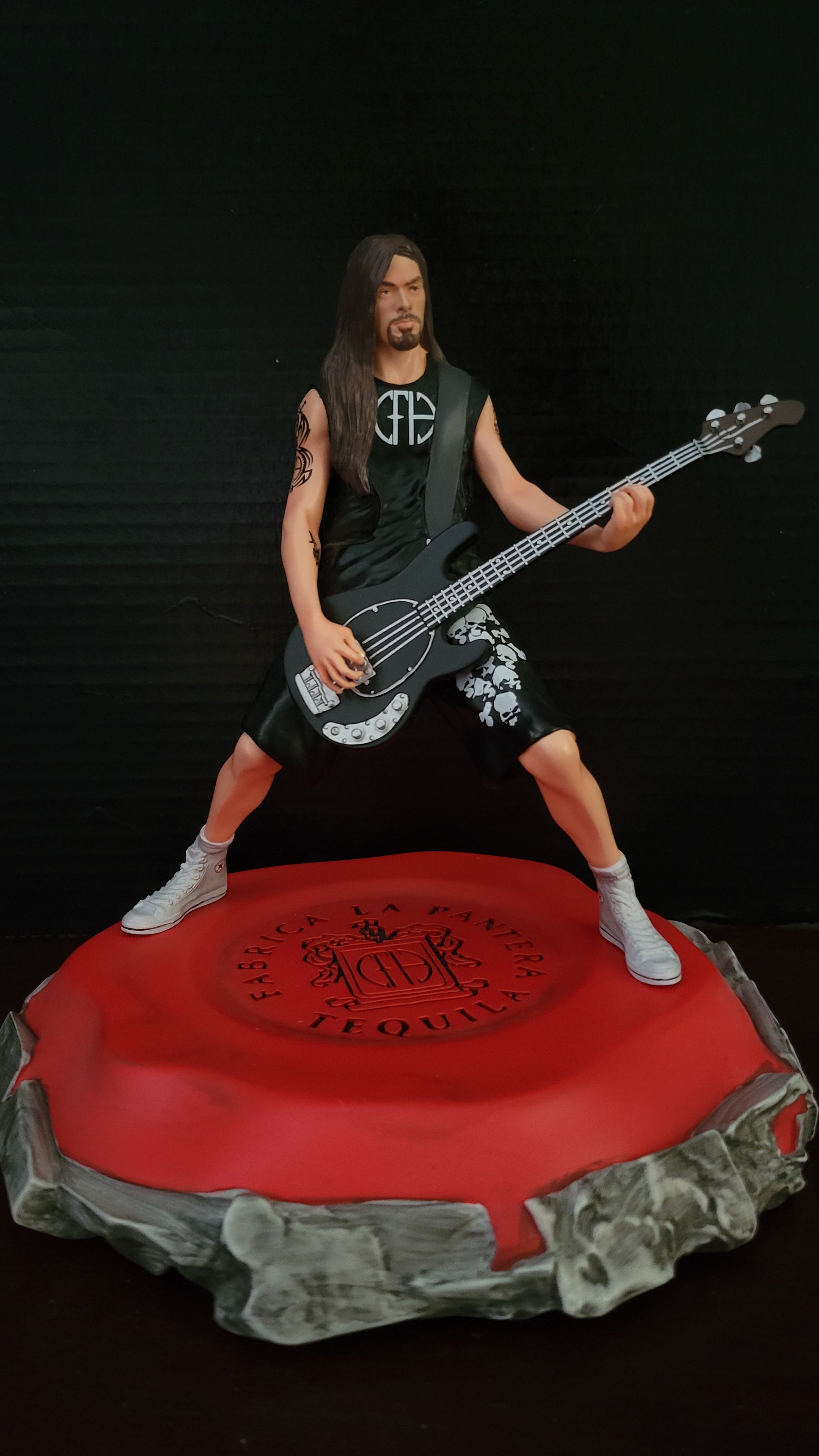 Rex Rocker Pantera Pantera Rex Brown 2019 Knucklebonz Rock Iconz – Izzy Rock Collectibles