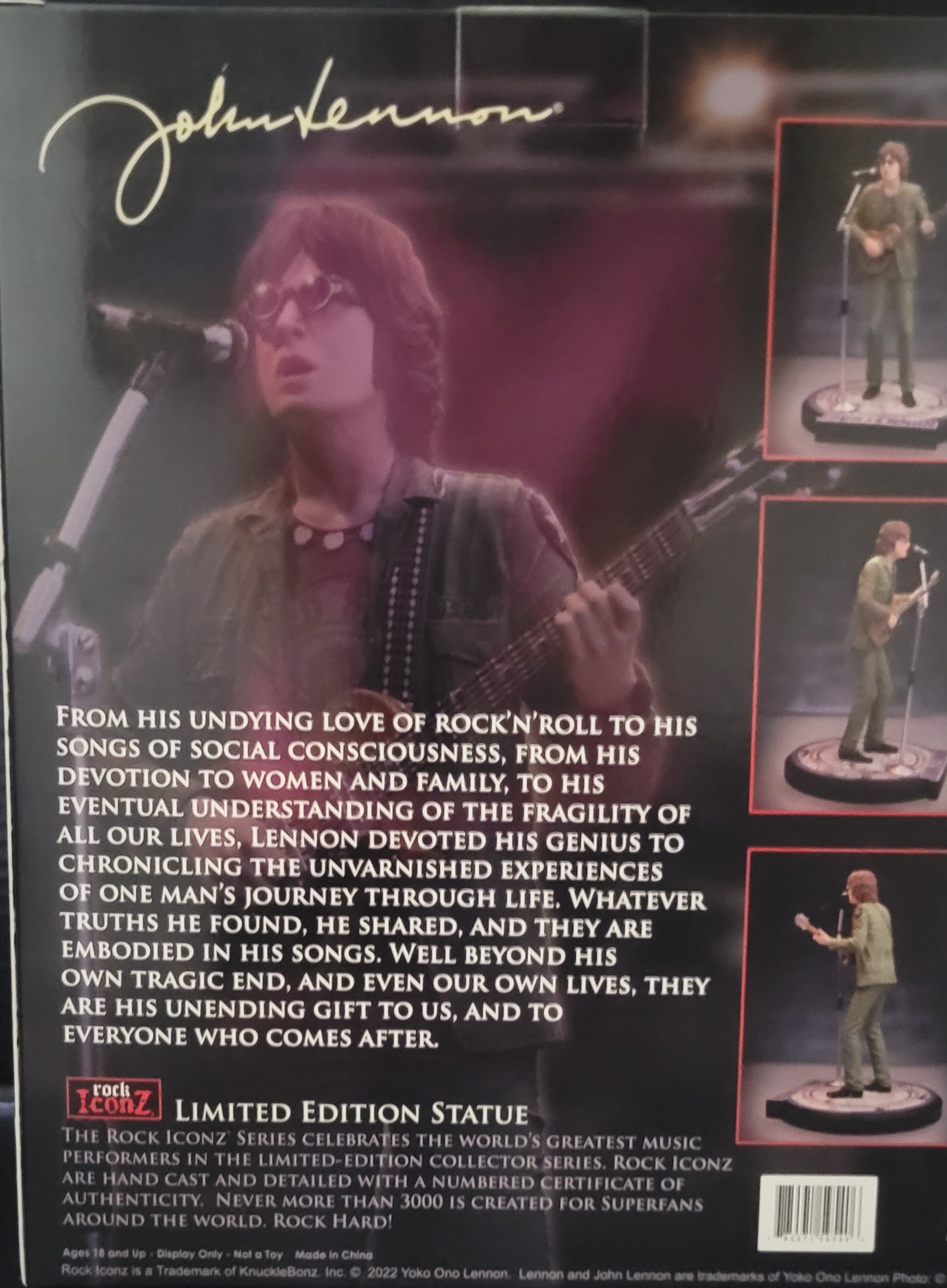 iCONZグッズ The Beatles John Lennon 2022 Knucklebonz Rock Iconz – Izzy
