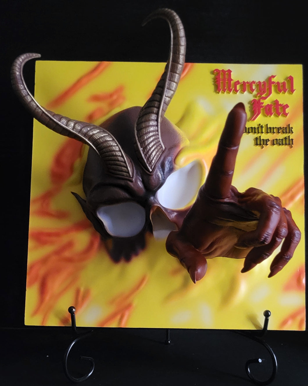 Mercyful Fate 3D Vinyle Album Cover 2018 Knucklebonz Rock Iconz