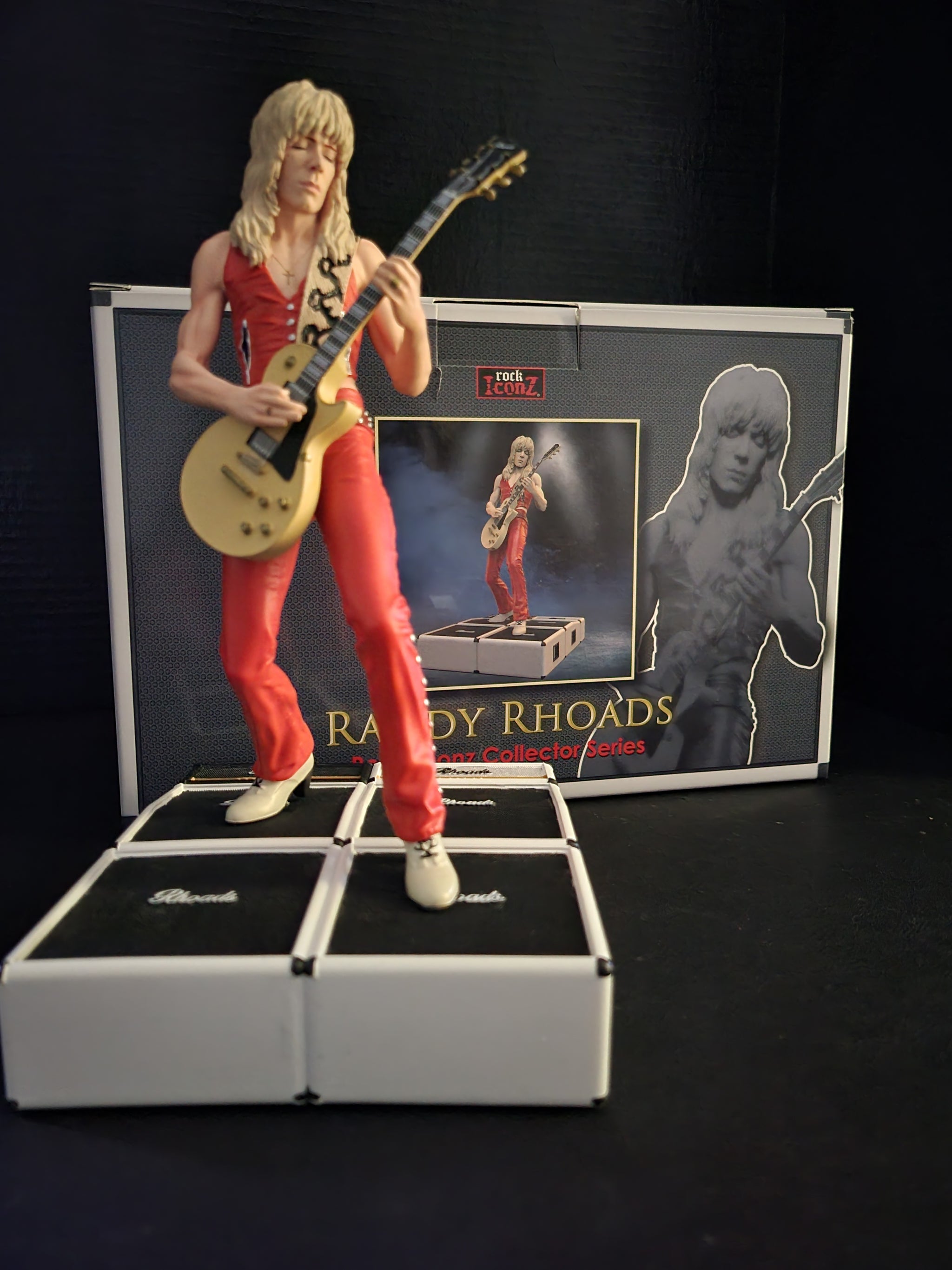 Randy Rhoads III Rock Iconz Statue フュギア Knucklebonz Randy Rhoads Rock Iconz Statue - Randy Rhoads