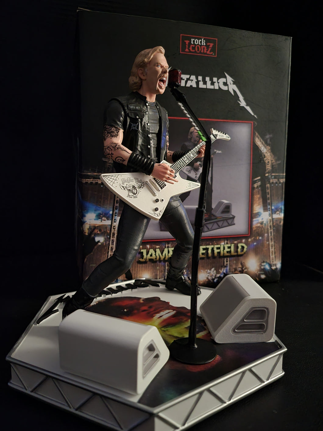 Metallica James Hetfield 2020 Knucklebonz Rock Iconz