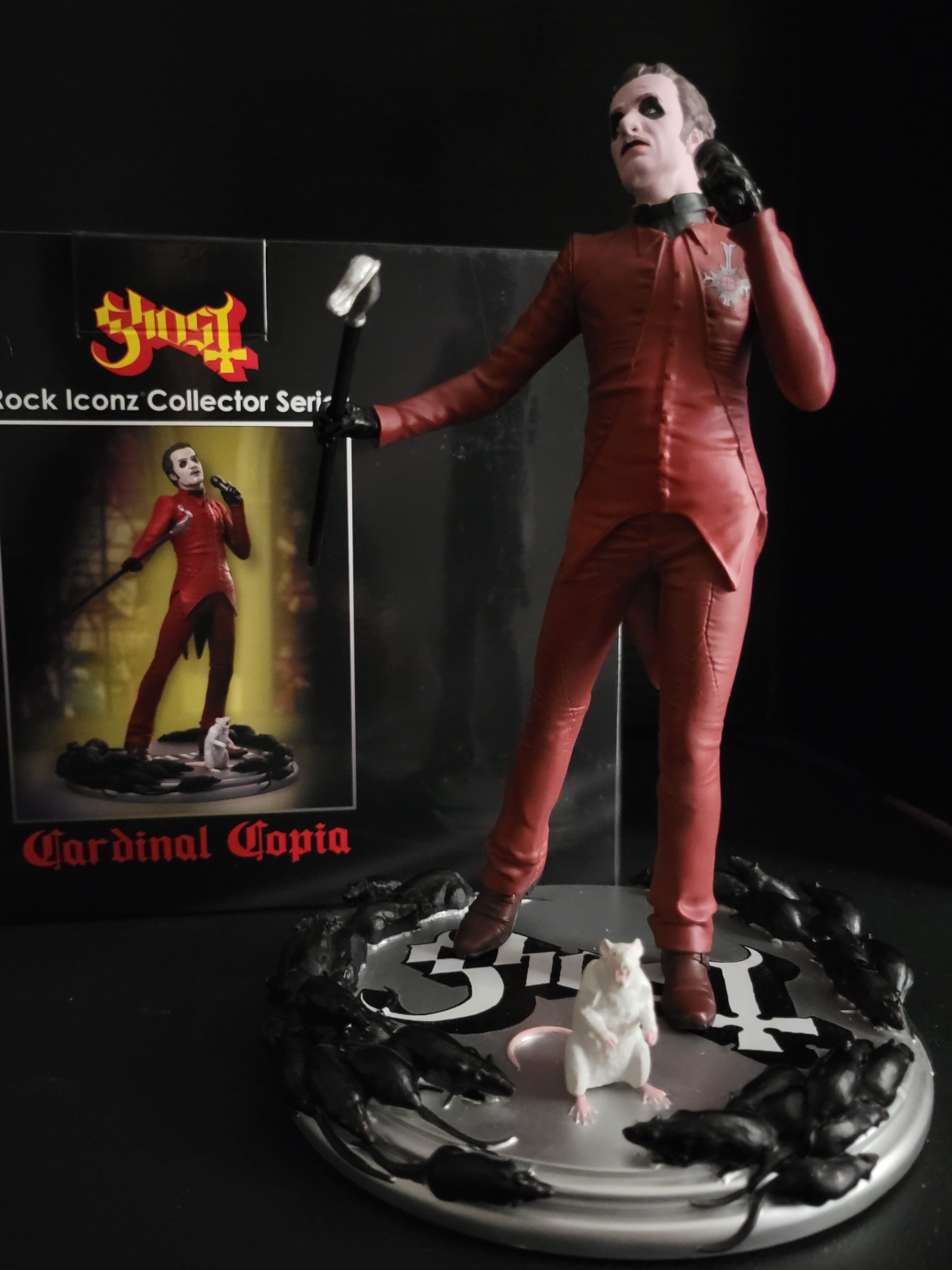 Ghost Cardinal Copia Red Tux 2021 Kucklebonz Rock Iconz Ghost Cardinal Copia Red Tux 2021 Kucklebonz Rock Iconz