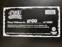 Cargar imagen en el visor de la galería, Ozzy Blizzard Of Ozz 2018  Knucklebonz Rock Iconz
