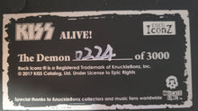 Load image into Gallery viewer, KISS Gene Simmons Alive 2017 Knucklebonz Rock Iconz
