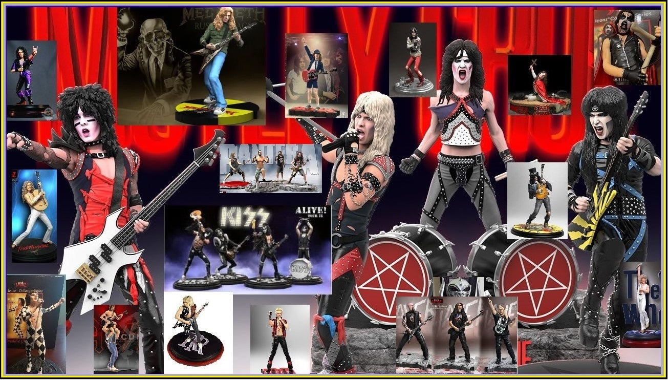 Izzy Rock Collectibles Knucklebonz Rock Iconz statues