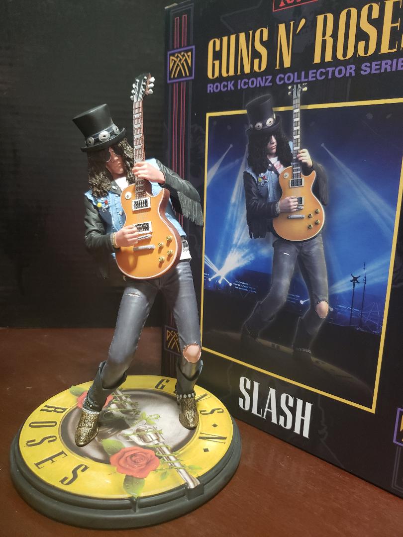 Guns N’ Roses Slash 2018 Knucklebonz Rock Iconz in stock#675 /3000