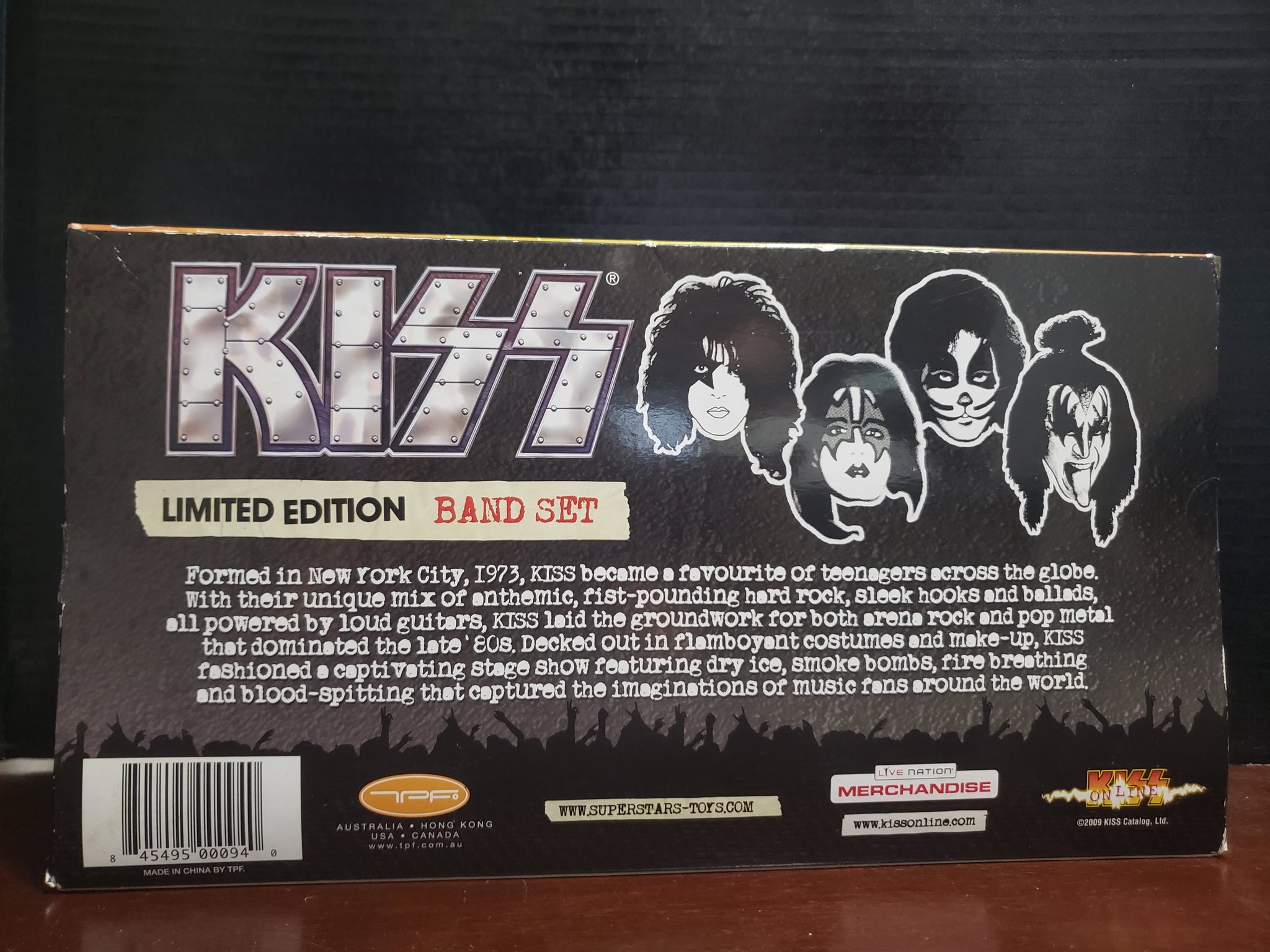 キッス フィギュアKISS LIMITED EDITION BAND SET - メルカリ