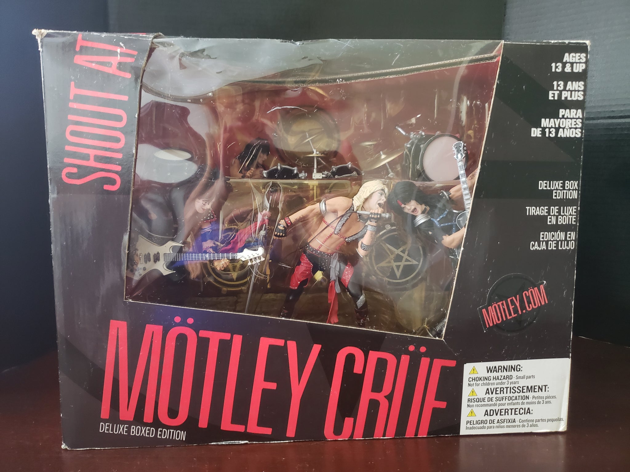 McFarlane Motley Crue Shout at the Devil Boxed Set by