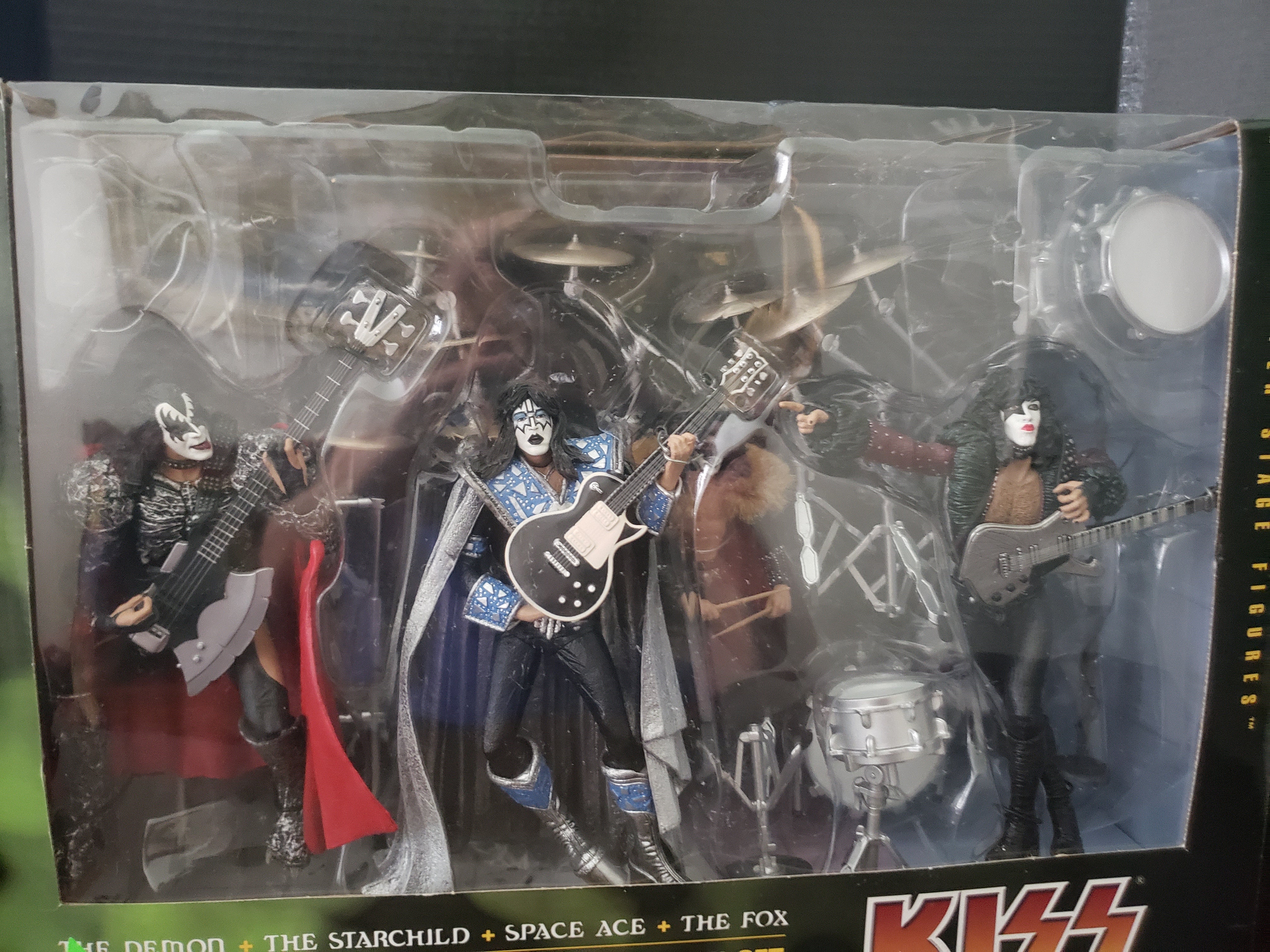 McFarlane KISS Creatures Limited Edition Box Set Rare 2002 Izzy Rock