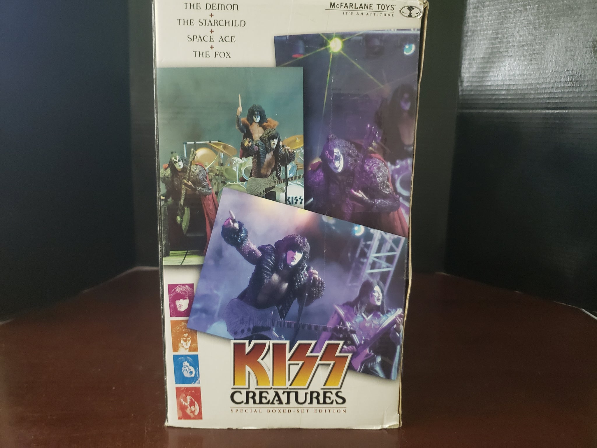 McFarlane KISS Creatures Limited Edition Box Set Rare 2002 McFarlane KISS Creatures Limited Edition Box Set Rare 2002