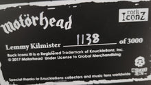 Indlæs billede til gallerivisning Motorhead Lemmy 2017 Knucklebonz Rock Iconz
