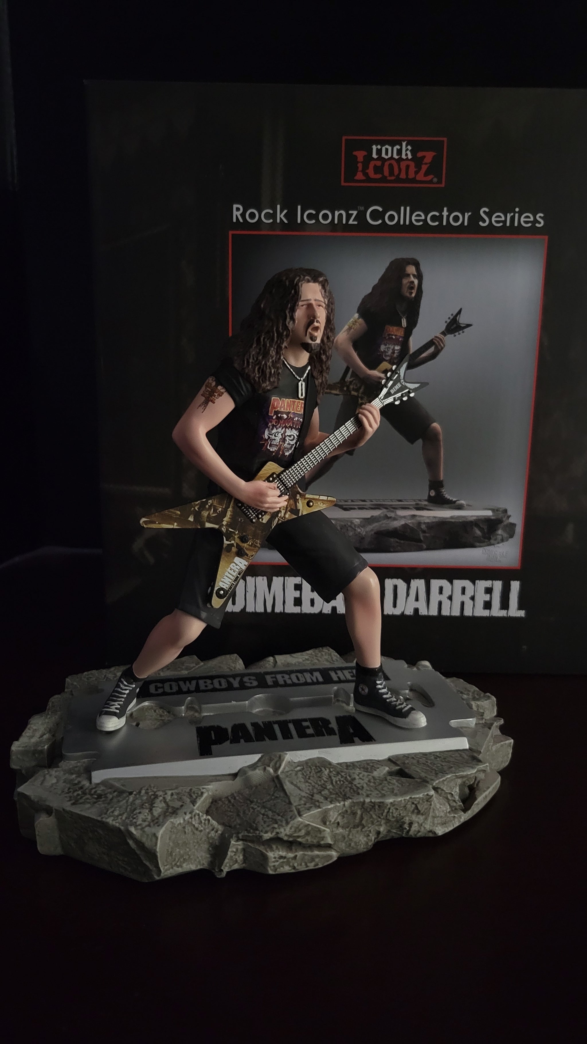 Pantera Dimebag Darrell 2019 Knucklebonz Rock Iconz – Izzy Rock