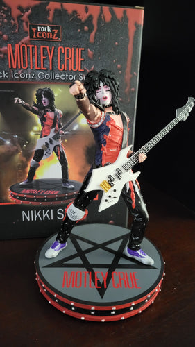 Motley Crue Knucklebonz Rock Iconz Nikki Sixx