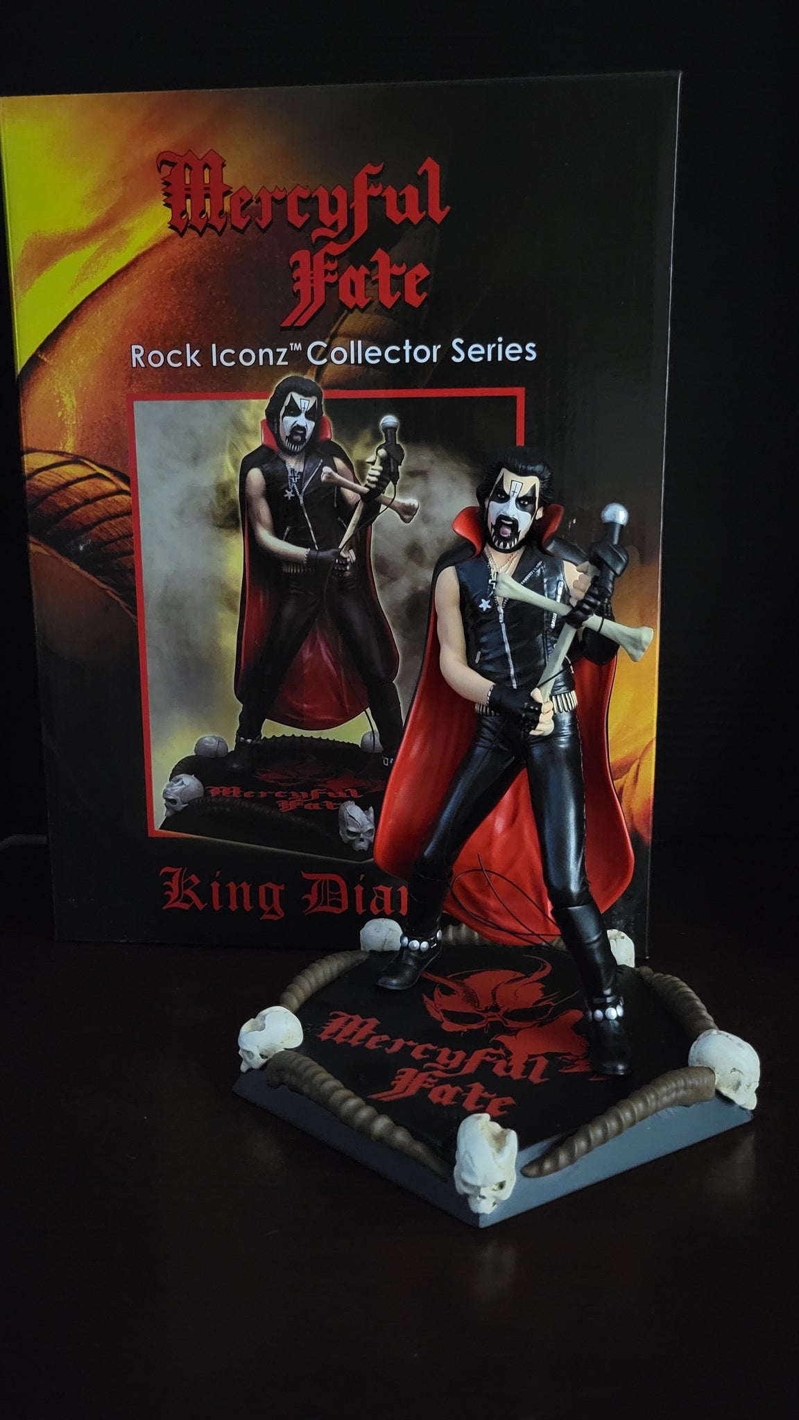 King Diamond Mercyful Fate 2018 Knucklebonz Rock Iconz – Izzy Rock