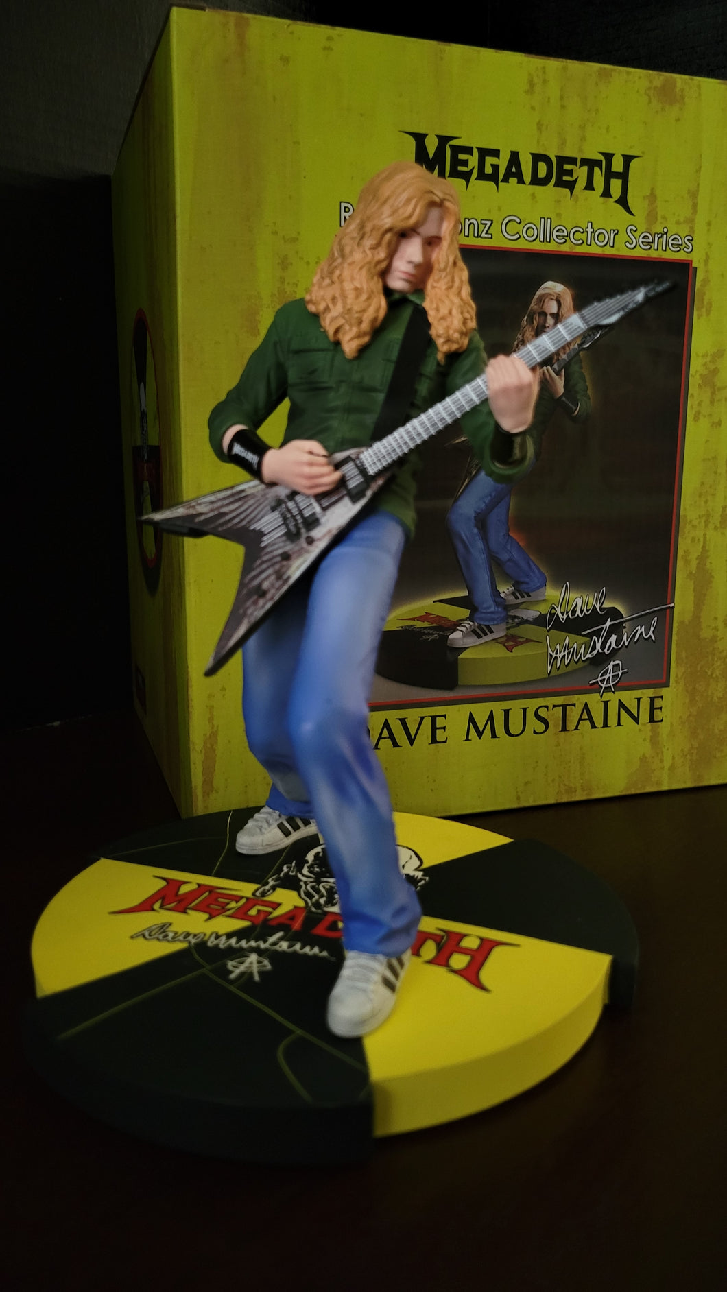 Megadeth 2017 Knucklebonz Rock Iconz Dave Mustaine