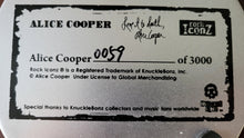 Cargar imagen en el visor de la galería, Alice Cooper 2017 Knucklebonz Rock Iconz
