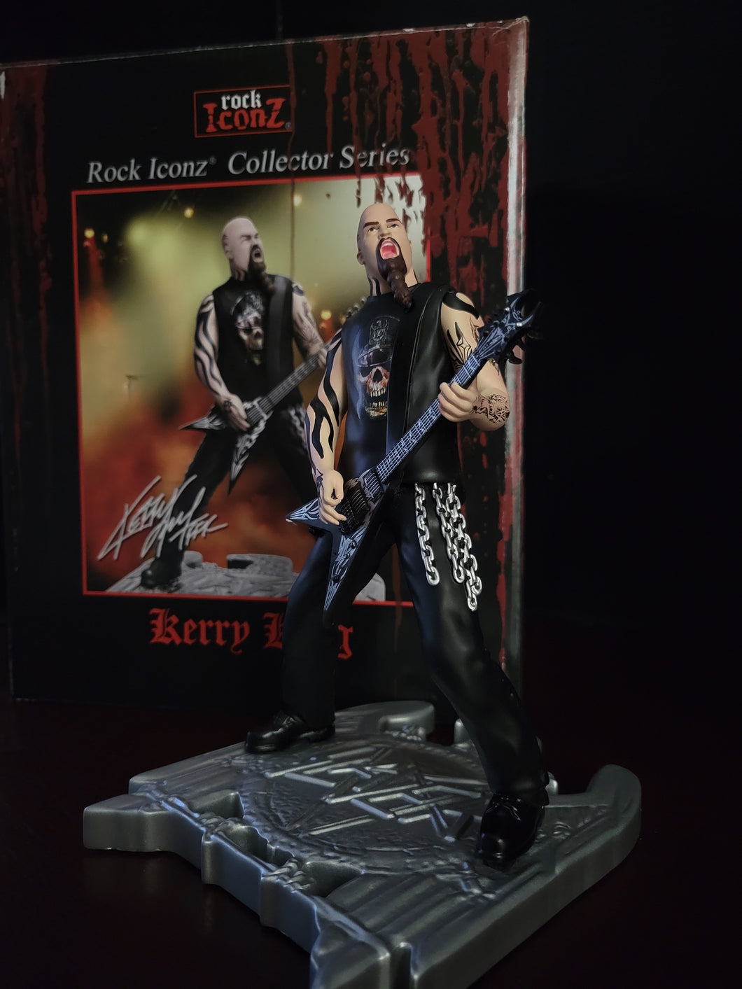 Slayer 2014 knucklebonz Rock Iconz Kerry King