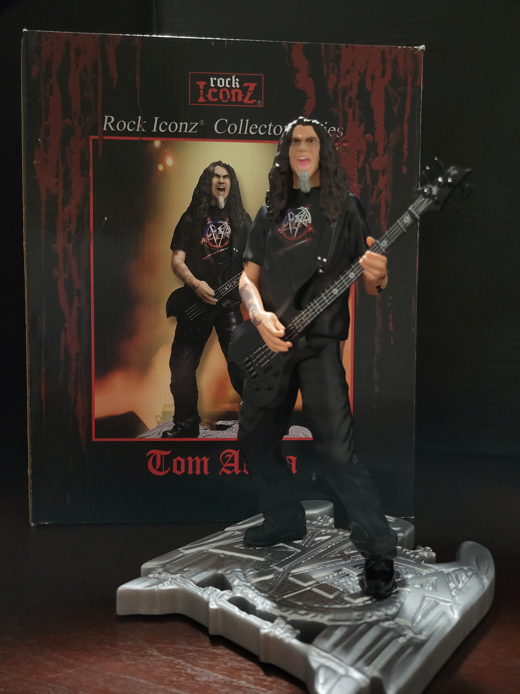 Slayer Tom Araya 2014 Knucklebonz Rock Iconz