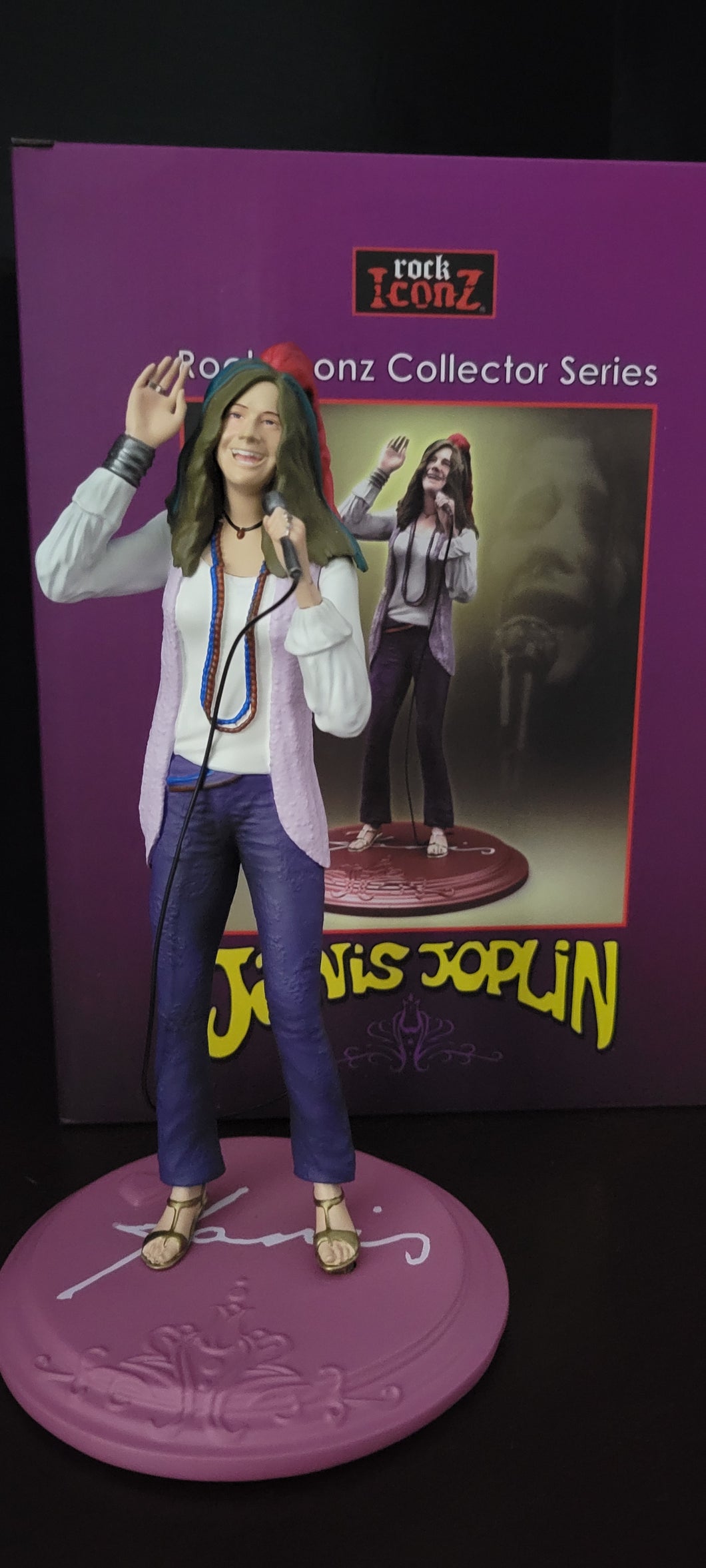 Janis Joplin 2018 Knucklebonz Rock Iconz in stock